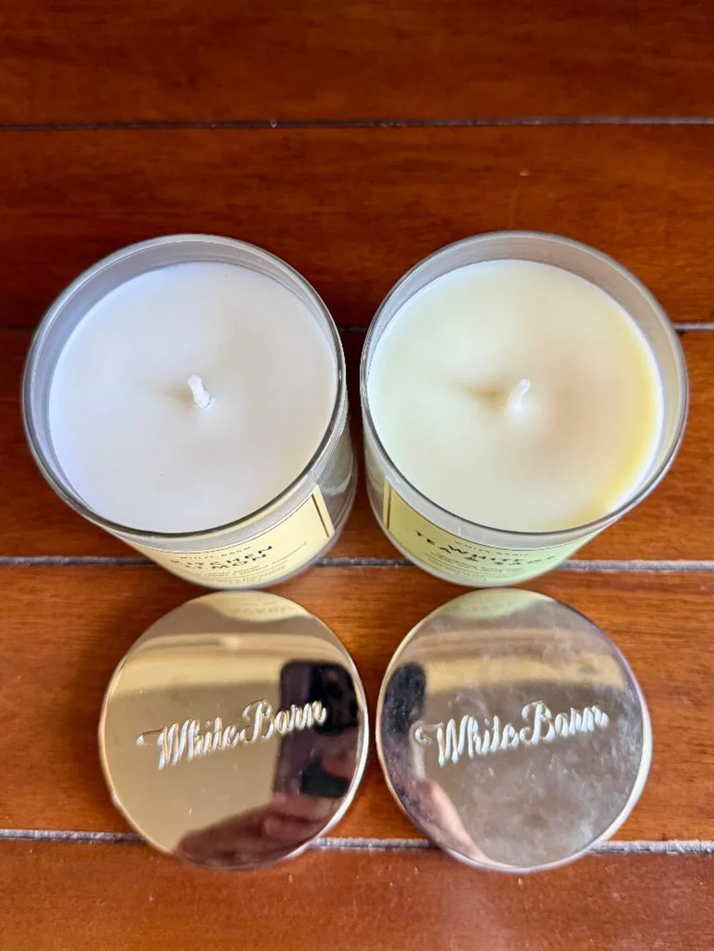 NEW 2-Pc Single Wick Candles Bath & Body Works - Picture 2 of 3